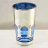 Vasos de té plateados