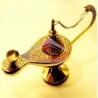 Lampara de Aladin de bronce