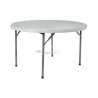 Mesa plegable redonda 120cm