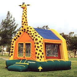 Bouncy castle model Giraffe