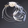 Rattan crown with dried flowers
