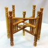 Estructura plegable para mesa de té marroquí 