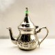 chaleira de chá marroquino em aço