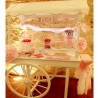 Carrito de chuches en madera