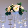 Bol blanco para candelabros blancos