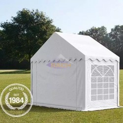 Tenda para festas / festas 3x2m, PVC 500 g / m², branca