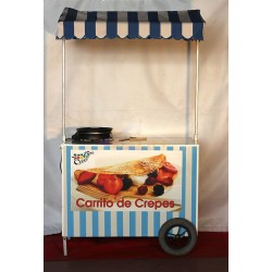 Carrito para crepes