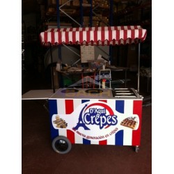 Carrito para crepes