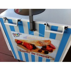 Carrito para crepes