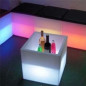 Square illuminated bottle holder