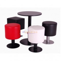 Taburete bajo Lounge Redondo 