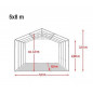 Marquee 5x8 XXL