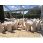 Transparent exhibition tent with oval roof Transparent exhibition tent with oval roof