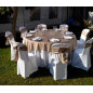 Toalha de mesa redonda unicolor 180 Toalha de mesa redonda unicolor 180