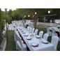 Cubremantel para mesa rectangular 187x76