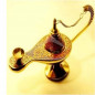 Lampara de Aladin de bronce