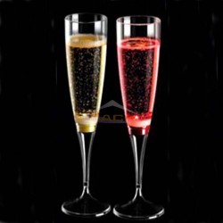  Copas Champagne Luz Led