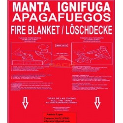  Manta ignífuga apagafuegos