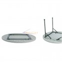 Mesa plegable redonda 120cm