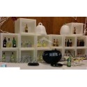 Botellero con luz