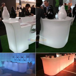 Illuminated corner bar, Jumbo