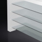 Estanterías de vidrio para Breakline bar