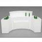 Conjunto de Balcão bar com luz