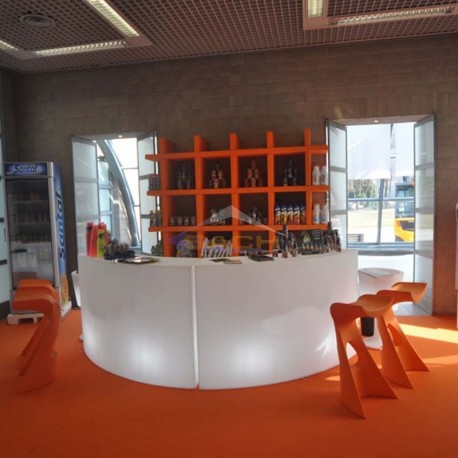 Barra bar iluminado Snackbar
