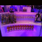 Tampo de vidro para balcão bar Breakbar