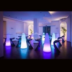 Mesa alta con luz led, Peak