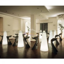 Mesa alta con luz led, Peak