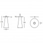 Led bar table, Peak Led bar table, Peak