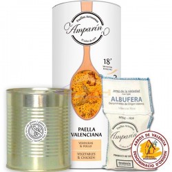 paella de frango