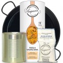 Pack Paella Valenciana esmaltada para vitro ceramica