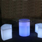 Mesa iluminada redonda con luz, Arthur Mesa iluminada redonda con luz, Arthur