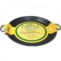 Paella antiadherente de acero inoxidable