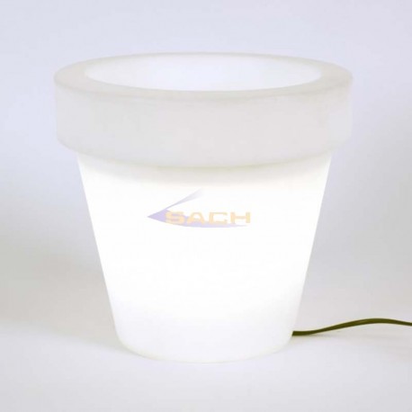 Illuminated flowerpot, Magnolia Illuminated flowerpot, Magnolia