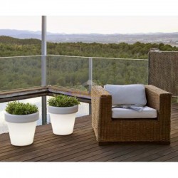 Plantador com luz, Magnolia