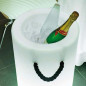 Illuminated resin bottle holder, Palma