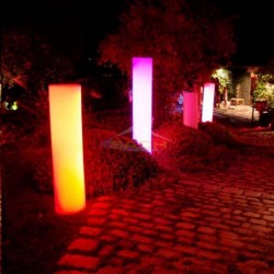 Lámpara columna con luz led, Tuby