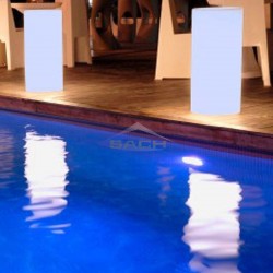 Lámpara columna con luz led, Tuby