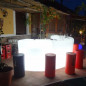 Illuminated curved bar, Ibiza Illuminated curved bar, Ibiza