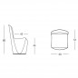 Illuminated armchair, Zoe Illuminated armchair, Zoe