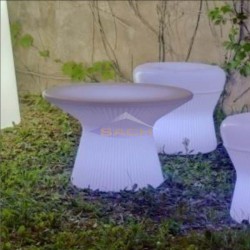 Mesa baja con luz, Capri 40