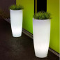 Illuminated flowerpot, Bambu
