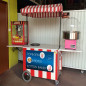 Carrito a gas para crepes