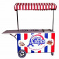 Carrinho a gás para crepes