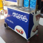 Carrinho a gás para crepes