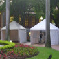Carpa plegable de 5x5 m Aluminio ignífugo Carpa plegable de 5x5 m Aluminio ignífugo