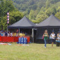 5x5m PVC PopUp Gazebo PROFESSIONAL Aluminium 40, fire resistant. 5x5m PVC PopUp Gazebo PROFESSIONAL Aluminium 40, fire resistant.